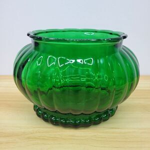 Vintage Green Pressed Glass Bowl – AL R Co. Marked